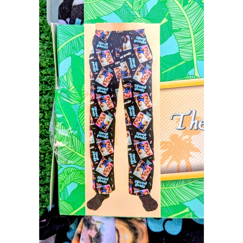 The Golden Girls Pajama Pants Adult Jogger Lounge Sleep PJ Blanche Dorothy NWT